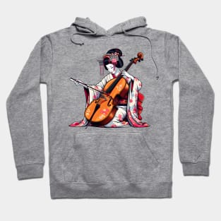 cello geisha Hoodie